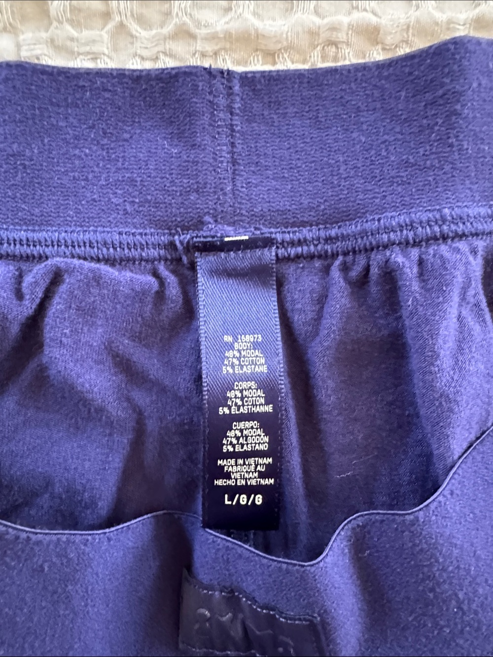 Skims purple boyfriend lounge set - Picture 4 of 6